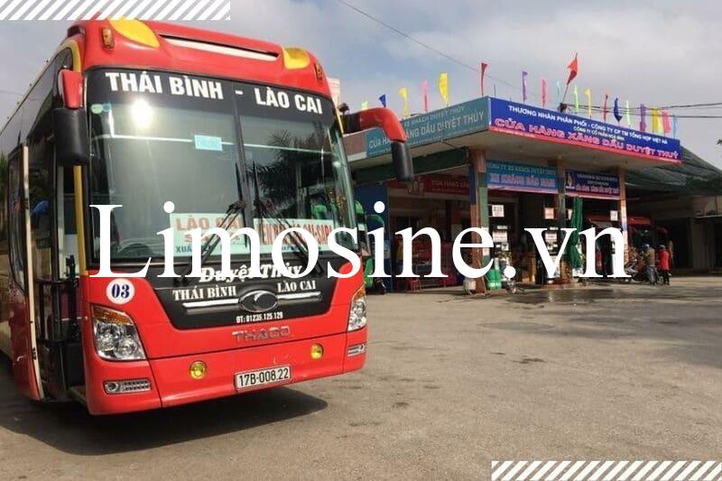 Top 4 Nhà xe Thái Bình Cao Bằng đặt vé xe khách giường nằm uy tín