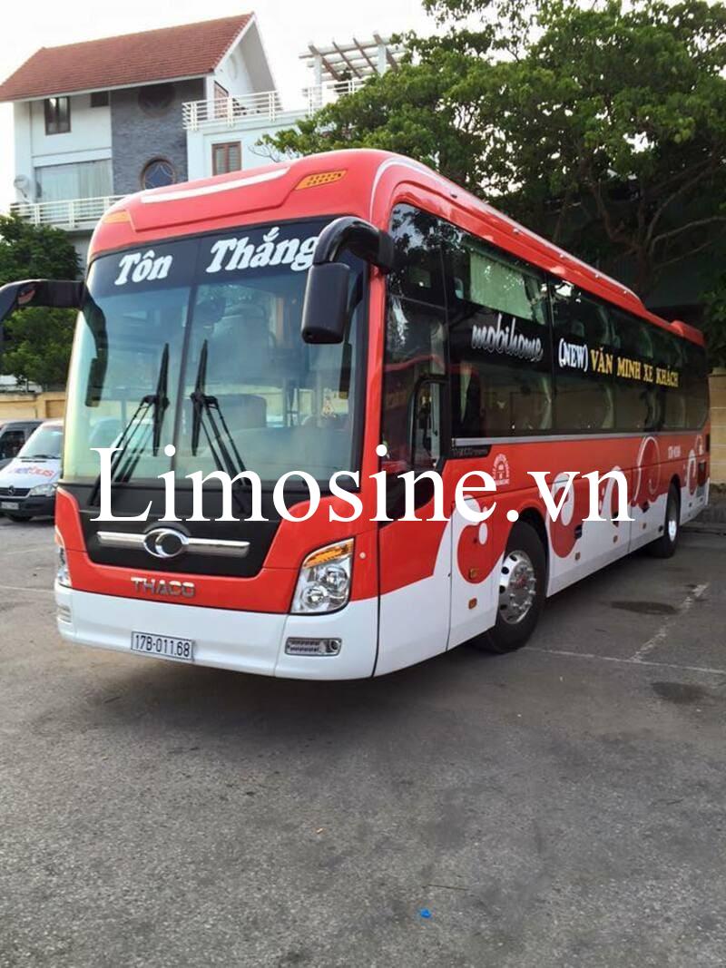 Top 7 Nhà xe Thái Bình Nghệ An đi Vinh vé xe khách limousine tốt nhất