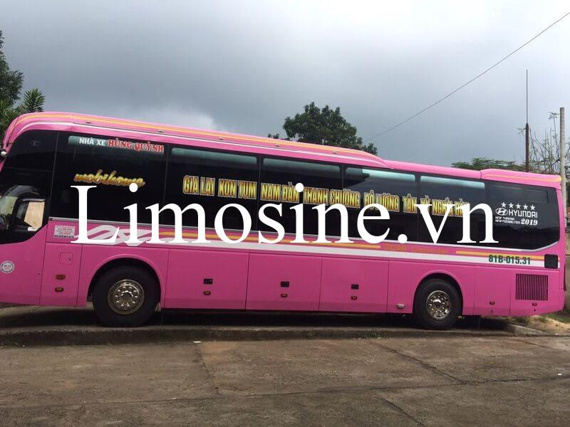 Top 5 Nhà xe Hà Tĩnh Kon Tum đặt vé xe khách limousine giường nằm