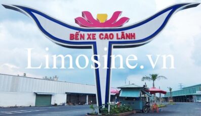 Bến xe Cao Lãnh Đồng Tháp: Số điện thoại lịch trình xe khách xe buýt