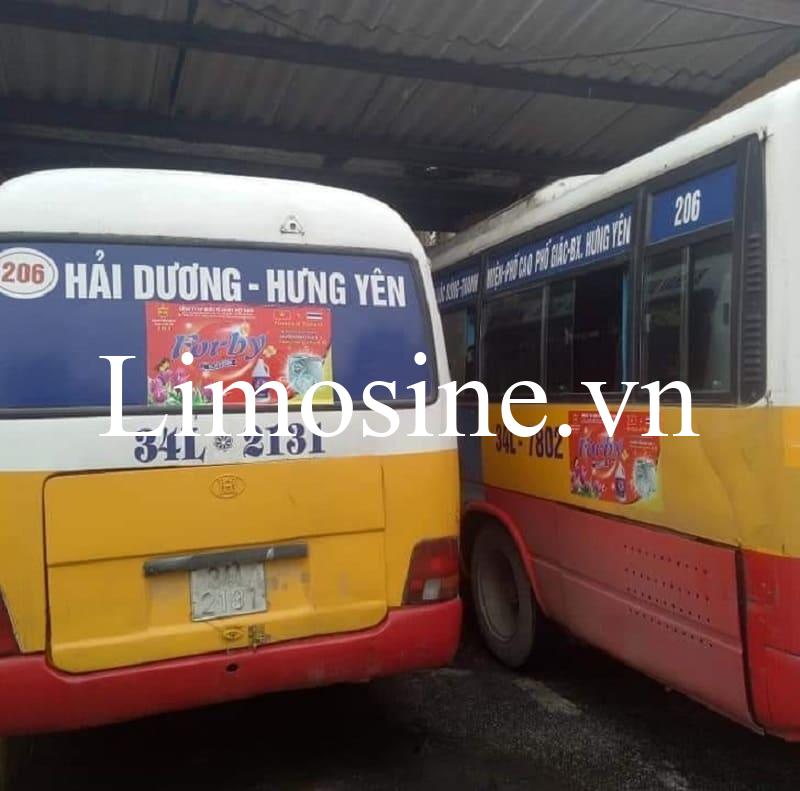 Top 7 Nhà xe khách xe buýt xe bus Hải Dương Hưng Yên giá rẻ nhất