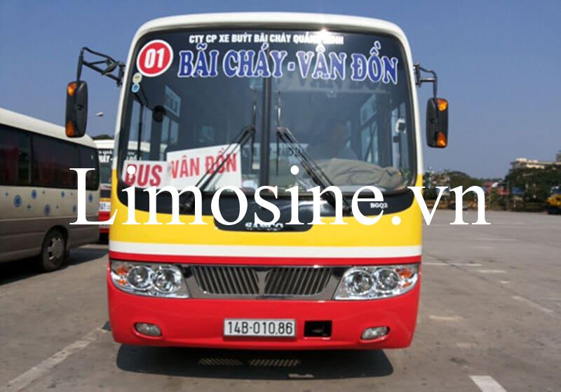 Top 5 Tuyến buýt xe bus sân bay Vân Đồn đi Bãi Cháy Hạ Long Móng Cái