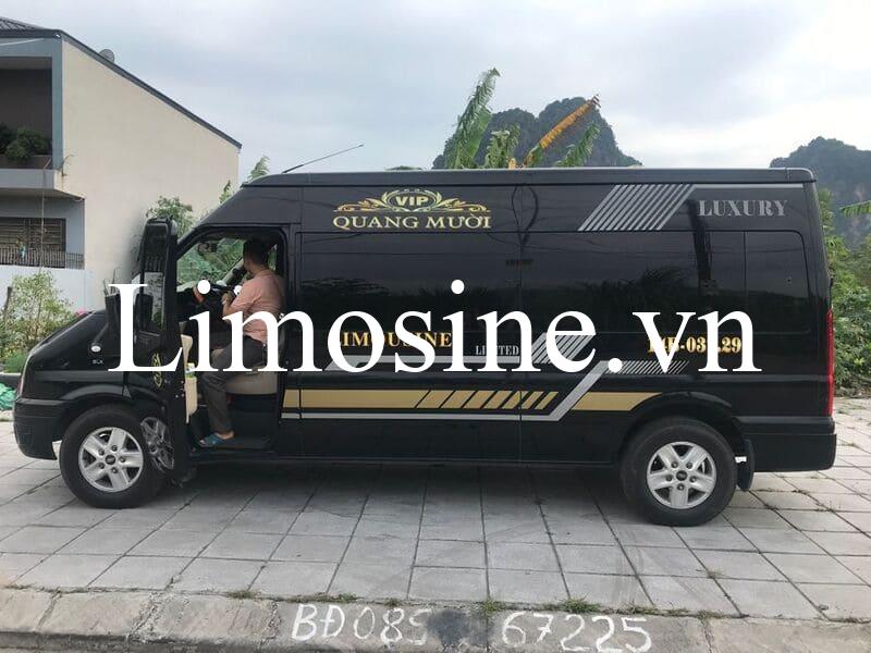 Top 3 Nhà xe Cẩm Phả Nam Định đặt vé xe khách limousine đưa đón