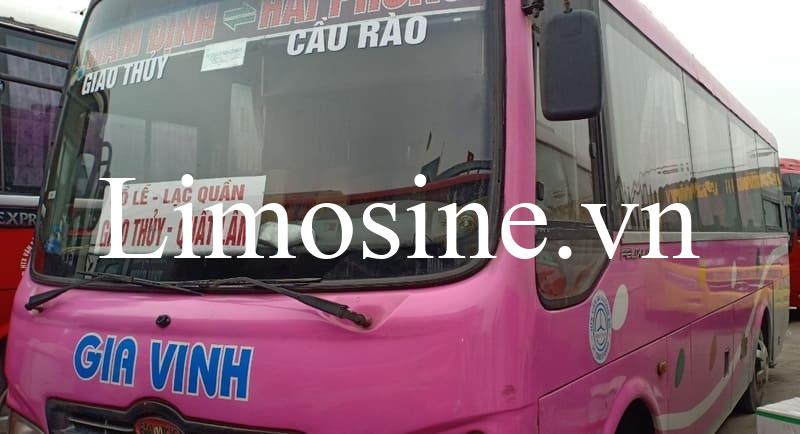 Top 7 Nhà xe Giao Thủy Hải Phòng đặt vé xe khách limousine giá rẻ