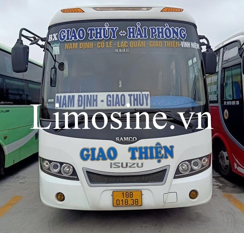 Top 7 Nhà xe Giao Thủy Hải Phòng đặt vé xe khách limousine giá rẻ