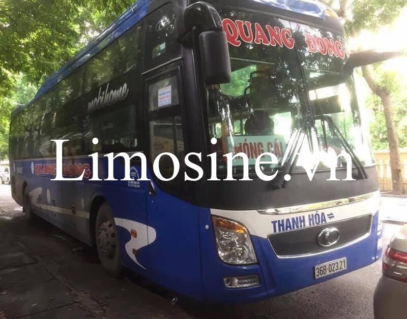 Top 7 Nhà xe khách Móng Cái Thanh Hóa đặt vé limousine giường nằm