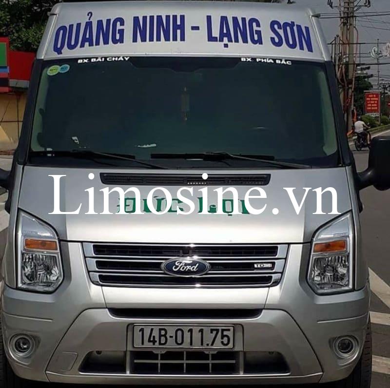 Top 7 Nhà xe Móng Cái Lạng Sơn đi Cẩm Phả Uông Bí Quảng Ninh