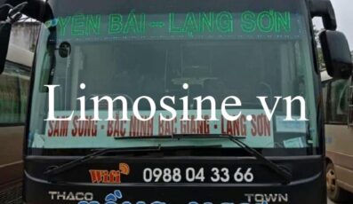 Những nhà xe khách Yên Bái Lạng Sơn giường nằm chất lượng cao