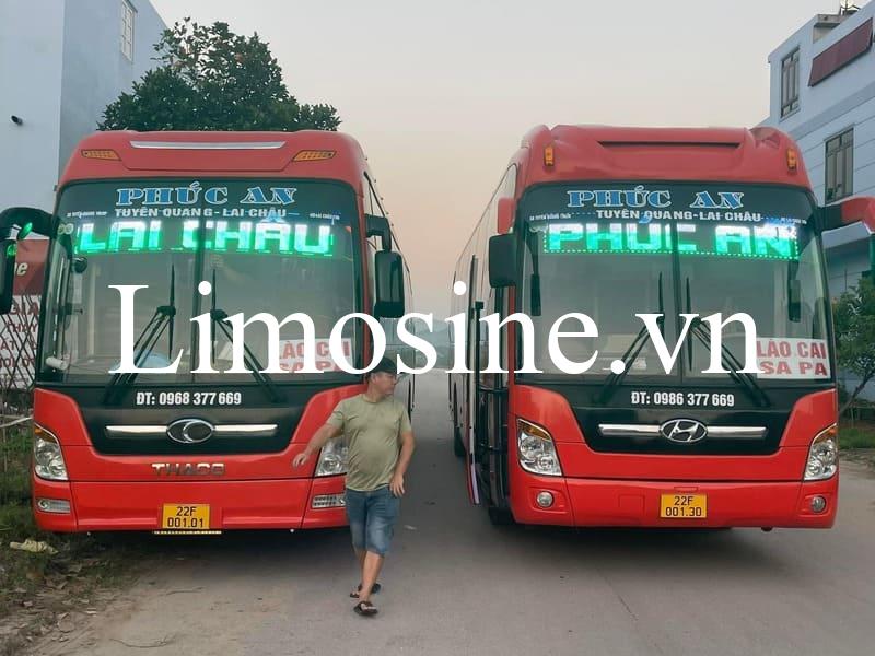 Top 3 Nhà xe Tuyên Quang Lai Châu đặt vé xe khách limousine giường nằm