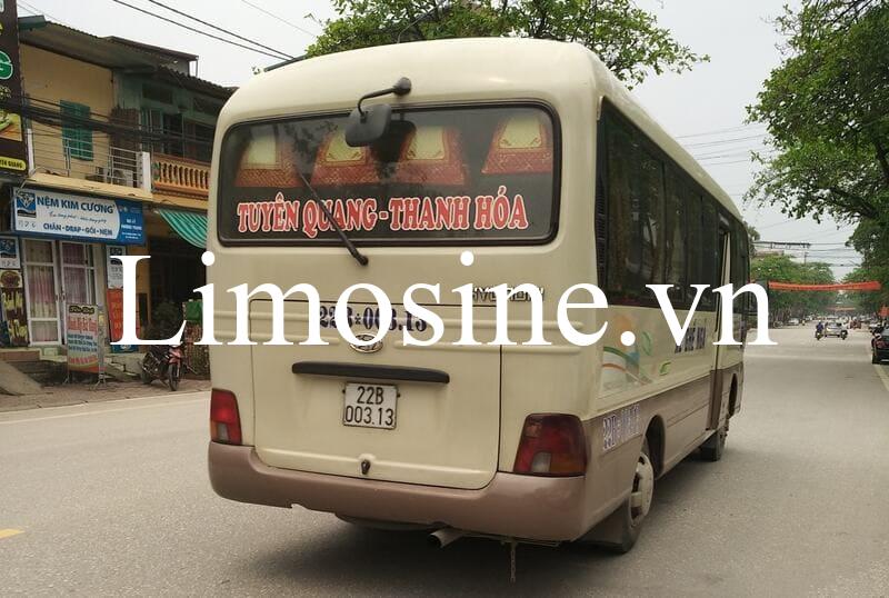 Top 7 Nhà xe Tuyên Quang Thanh Hóa đặt vé xe khách limousine giá rẻ