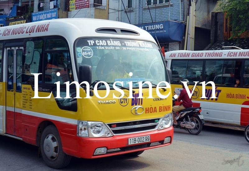 Những tuyến xe bus xe buýt Cao Bằng trong tình và ngoại tỉnh giá rẻ