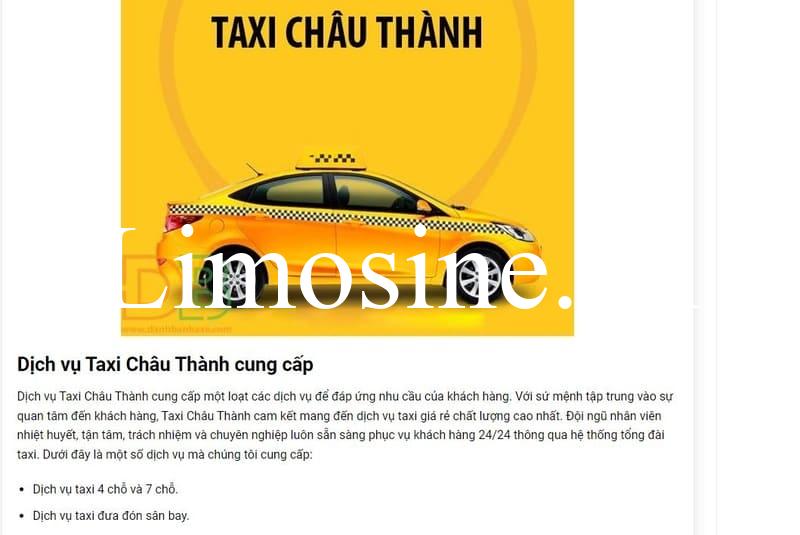 Top 22 Hãng taxi Bến Tre giá cước rẻ số điện thoại tổng đài 24/24