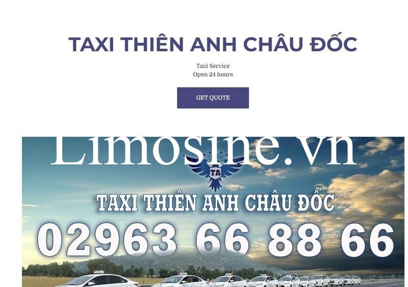 19 Hãng taxi An Giang taxi Châu Đốc số điện thoại tổng đài 24/24