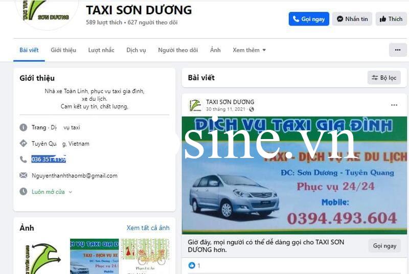 17 Hãng taxi Tuyên Quang giá cước rẻ số điện thoại tổng đài