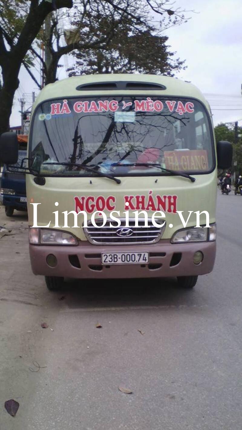 Top 7 Nhà xe khách Mèo Vạc Hà Giang đặt vé limousine giường nằm