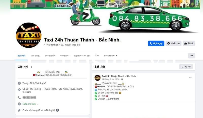 Top 22 Hãng taxi Bắc Ninh giá rẻ số điện thoại tổng đài 24/24