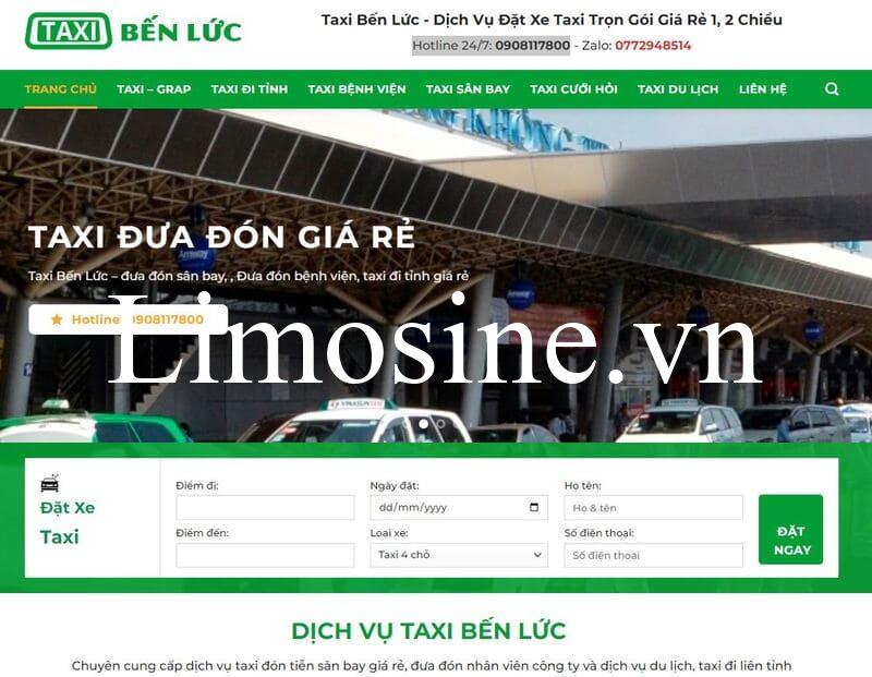 Top 17 Hãng taxi Bến Lức giá rẻ số điện thoại tổng đài đón sân bay