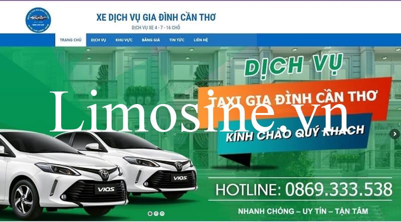 24 Hãng taxi Cần Thơ giá rẻ số điện thoại hotline tổng đài 24/24h