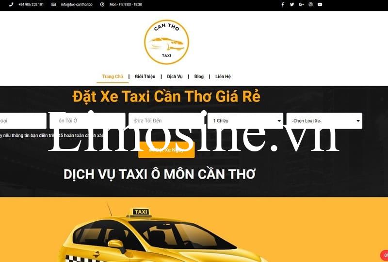 24 Hãng taxi Cần Thơ giá rẻ số điện thoại hotline tổng đài 24/24h