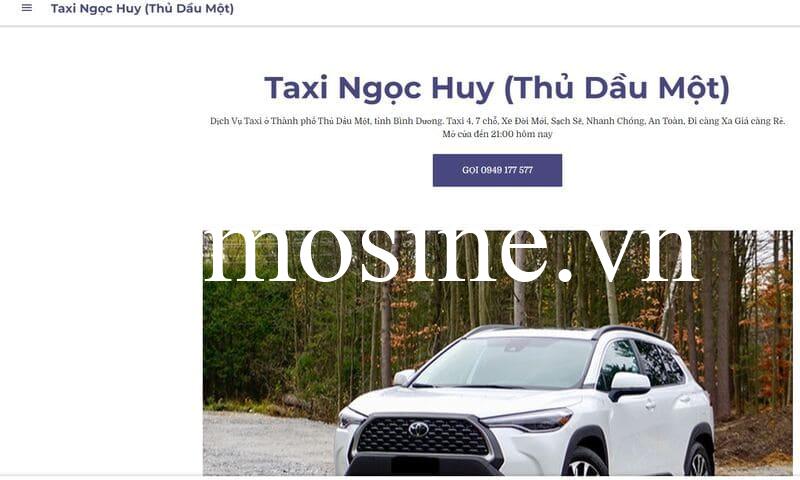 18 Hãng taxi Thủ Dầu Một giá rẻ số điện thoại tổng đài đón sân bay