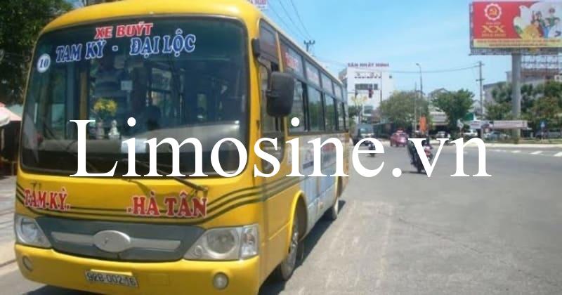 Top 7 Tuyến xe bus xe buýt Tam Kỳ Đại Lộc chạy hàng ngày