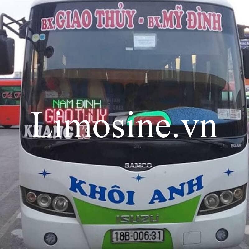 Top 10 Nhà xe Giao Thủy Mỹ Đình về Nghĩa Hưng Xuân Trường