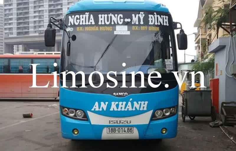 Top 6 Nhà xe Nghĩa Hưng Mỹ Đình Hà Nội đặt vé xe khách