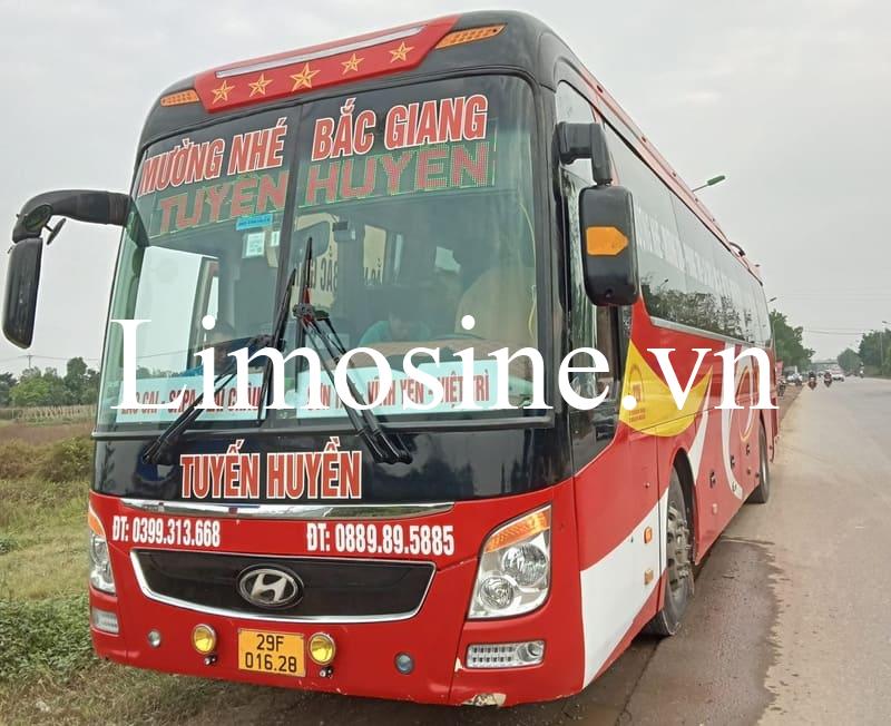 3 Nhà xe khách từ Sơn Tây đi Bắc Giang limousine giường nằm