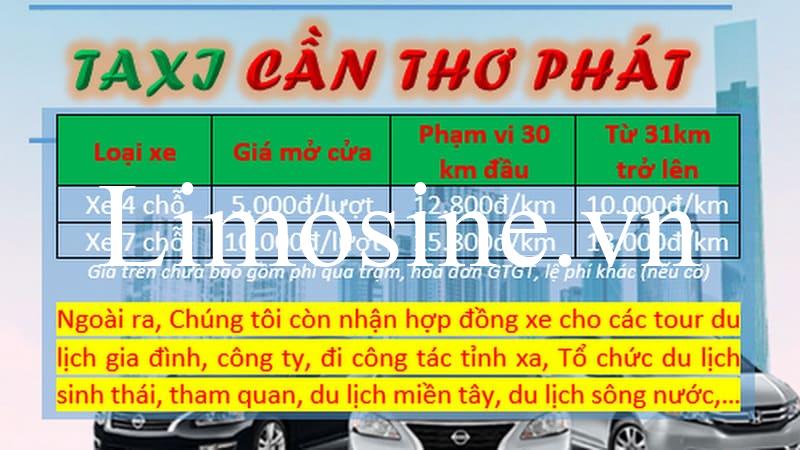 Top 10 Hãng taxi Phong Điền Cần Thơ số điện thoại tổng đài