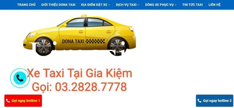 Top 11 Hãng taxi Gia Kiệm Đồng Nai số điện thoại tổng đài